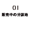 01販売中の分譲地