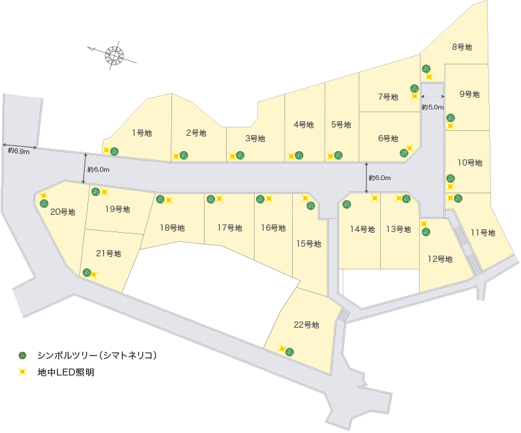 グレースヴィレッジ平野39 区画図